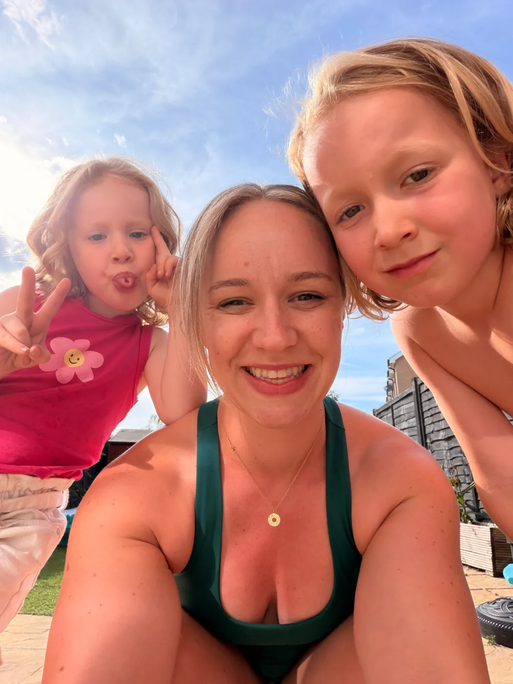 Tori and her children