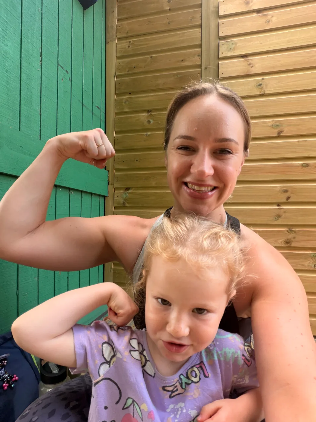 Tori and her daughter